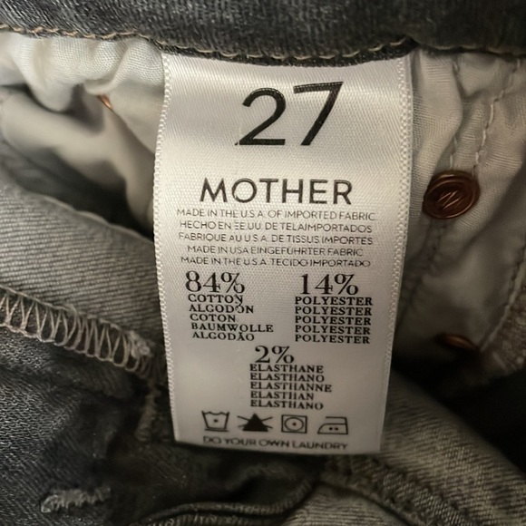 Women's Gray Jeans - Picture 6 of 9